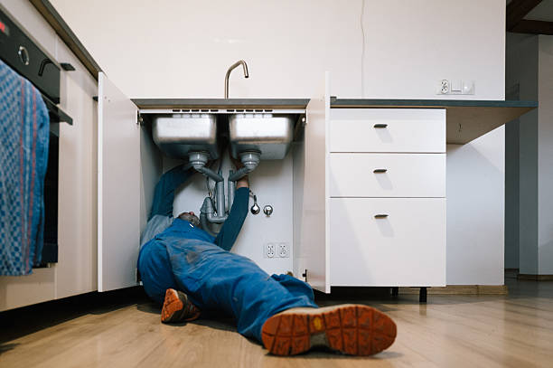 Professional Drain Cleaning technician working in Oxford, PA